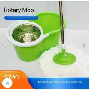 2-IN-1 STRONG MAGIC 360° WASH & DRY MOP BUCKET SET