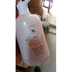 Eli Peach Milk Body Wash Collagen Soap