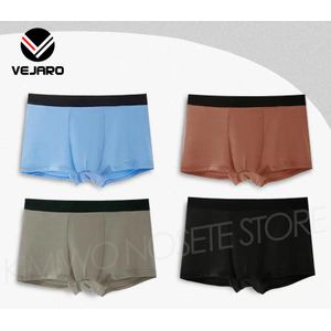 VEJARO P02 Female Transparent Cotton Lace Panties Mixed Colors-6 In 1