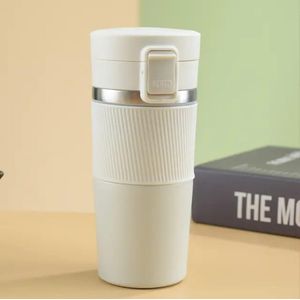 Stainless steel vacuum insulated coffee flask mug