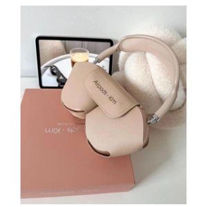 Airpods Max Pro - AirPods x Kim Wireless Over-Ear Headphones, Pro-Level Active Noise Cancellation, Transparency Mode, Personalized Premium Headset. - LIGHT BROWN