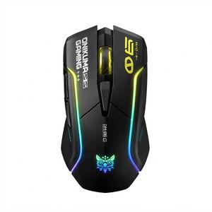 Onikuma DM06 Tri-Mode Wireless Gaming Mouse, 12800 DPI Optical Sensor, Sports Car Design, RGB Chroma Lighting, Web Driver Support, 500mAh Battery, For Esports & Office