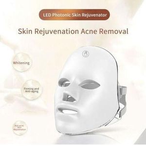 Face Finity 7 Color Wireless LED Facial Light Therapy Mask Cordless Anti-Aging Acne Treatment Skin Care
