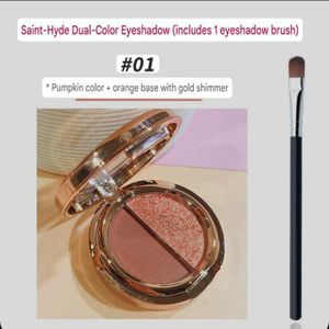 PUMPKIN TWO-TONE 01 SHIMMER EYESHODOW+BRUSH