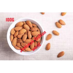 TEMMY SUCCESS Whole Natural Almond Nuts - 100g 