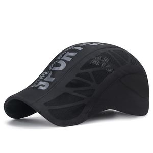 Lightweight Breathable Mesh Outdoor Cap- Sweat-Absorbent Unisex Baseball Hat