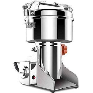 Electric Stainless Flour Mill Spice Grinder Machine - 2000gram
