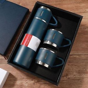 Vacuum Flask Set 500ml with 2 cups 
