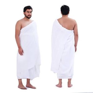 Al Haramain 2 PIECES IHRAM COTTON CLOTHES FOR MEN - FOR UMRAH AND HAJJ (HARAMI)- White