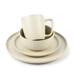 Kitchen Set 16 Pcs Square Dinner Plate Set