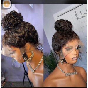 Deep Curls Wig With 360 Frontal