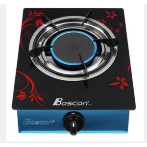 Boscon Boscon, Single burner Glass top Automatic Ignition Gas Cooker- Net burner