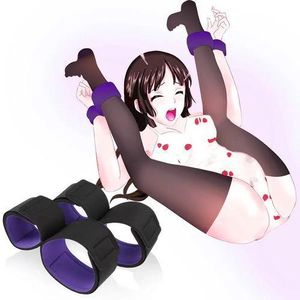 Sex Bondage BDSM Kit Restraints Sex Toy Hand Cuff Ankle Cuff
