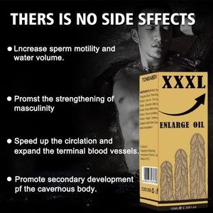 Penis Permanent Thickening, Growth Enlargement Oil