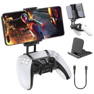 Dobe Mobile Phone Clamp For PlayStation 5 Controller--GAAMING PHONE CLIP FOR PS5
