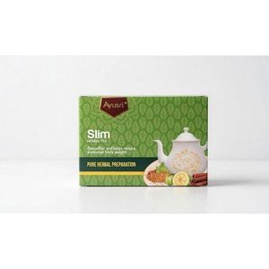 AYUSRI Slim Herbal Tea Detoxifies and Helps Reduce Weight Loss