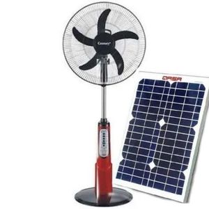 Century 18 Rechargeable Standing Fan With Panel