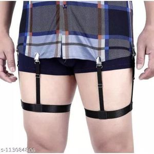 MEN'S SHIRT STAYS GARTERS BELT ADJUSTABLE ELASTIC SHIRT HOLDER STRAPS
