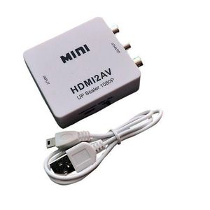 HDMI To RCA AV/CVBS Adapter HD 1080P Mini Video Converter