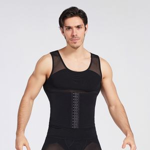 Buy HOTER Men's Body Shaper Slimming Vest, Men's Elastic Sculpting