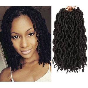 FreeTress Synthetic Hair Crochet Braids 2X Soft Faux Loc Curly 12 (6-Pack,  1)