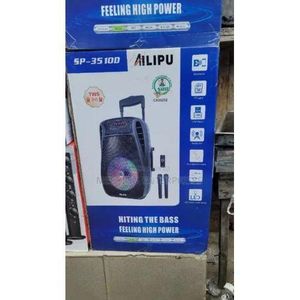 AILIPU 15" 8000watts Bluetooth Rechargeable Wireless PA System with wireless michrophone sp-35100