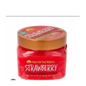 Fruit of the Wokali Strawberry Natural Sherbet Scrub