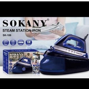Sokany Electric High Power Steam Iron - Professional Tailor, Dry Cleaner Steam  Pressing Iron with Tank