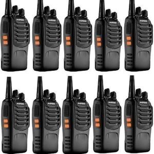 Baofeng Standard Security Alert 10-Pieces Security Phone BF-888s Walkie Talkie With Earpieces