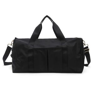 Jaop Long Travel Duffle Bag Foldable Extra Large Black