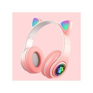 Sexy Cat Ear Wireless Bluetooth 5.0 Stereo OverEar Foldable Headset