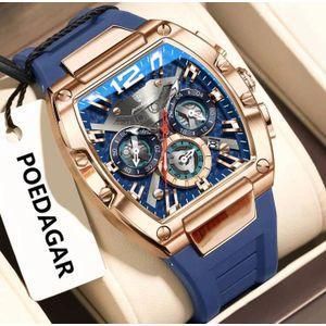 POEDAGAR PREMIUM  LUXURY BIG BOSS MEN   CLASSIC  WRIST WATCH 