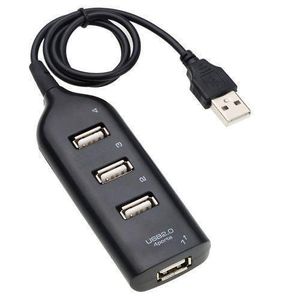 USB 2.0 4-Port Hub Adapter – High-Speed Multi-Port Splitter for Laptop & PC