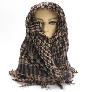 Unisex Checkered Arab Shemagh Keffiyeh Head Neck Scarf Hijab Wrap Shawl  Headwear