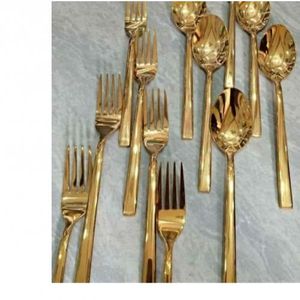 Solid Gold Spoons(6) And Forks(6)