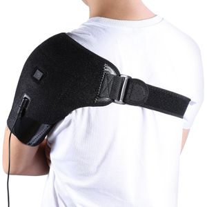 Generic USB Charge Heated Shoulder Brace Adjustable Neoprene