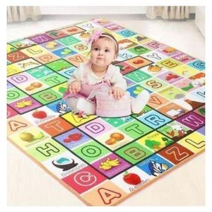 Medium sized foam floor mat for adult and children