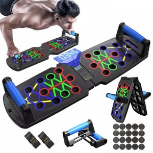 Flushrenic Push-up board, 30-in-1 push-up board, multi-functional push-up bar, suitable for floor use, specifically designed to strengthen arm, core and back muscles, portable home fitness equipment, suitable for both men and women.