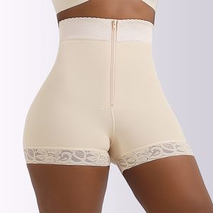 Fajas Colombian Girdle Waist Trainer Double Compression Bbl Shorts