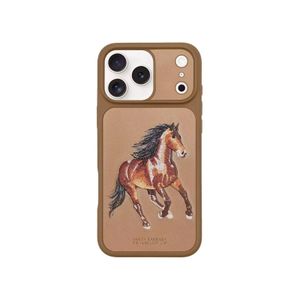 Full Santa Barbara Polo Leather Boris Case For iPhone 17 Pro Max