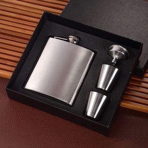 Hip Flask Stainless Steel Classic Hip Flask - Whiskey Bottle