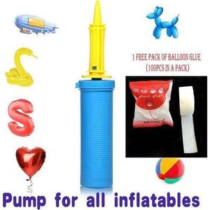 Manual ballon pump inflator plus free ballon gum