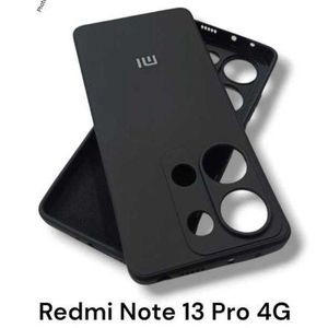 XIAOMI Redmi Note 13 Pro 4G Classic Matte Design Silicone Protective Back Case