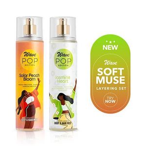 Wave Soft Muse Body Mist Duo Set - 250ml (Pack of 2)