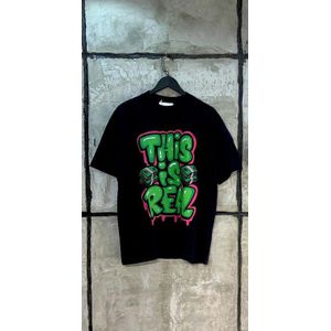 Best quality black customized T-shirt 