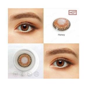 Contact Lens- Honey (2 Lenses In A Packet)