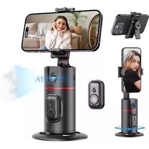Ai Auto 360 Tracking Face Video Camera Tripod Smart Shooting Stand for Vlog/TIK Tok Live Content Creator Video Recording