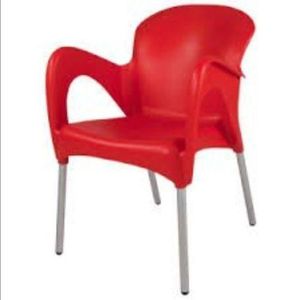 Generic Plastic Chair With Arms Iron Legs 1 Set Jumia Nigeria