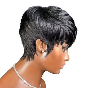 Pixie Cut Wigs Cheap Bob Wigs With Bangs