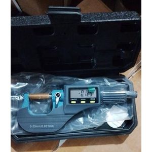 0–25mm Digital Micrometer (0.001mm Accuracy)
